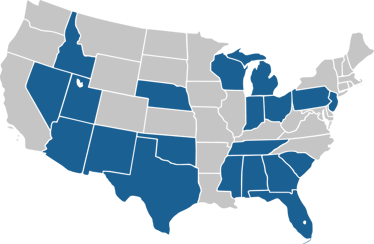 US coverage map foxquilt foxden E&O